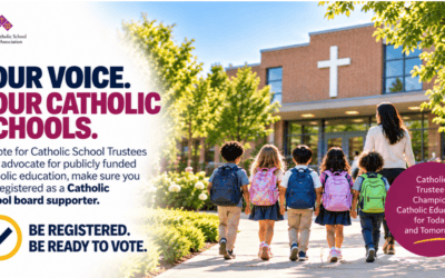 Support Catholic Education – Municipal Election – October 26, 2026
